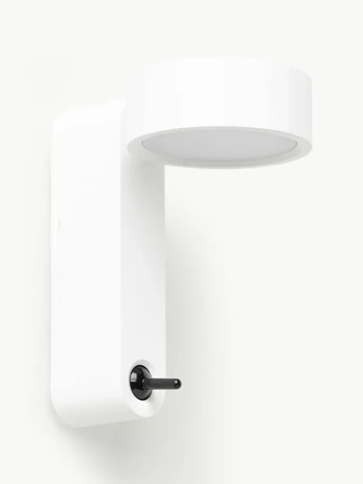 Kleine LED wandlamp Toggle met verstelbare lampenkap