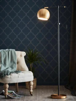 Kleine leeslamp Chester van metaal