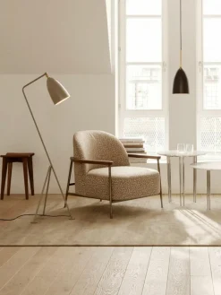 Kleine leeslamp Gräshoppa, verstelbaar