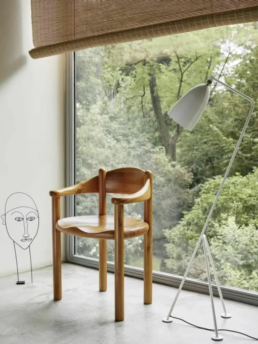 Kleine leeslamp Gräshoppa, verstelbaar