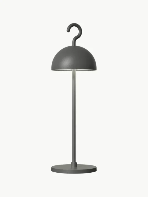 Kleine mobiele LED outdoor tafellamp Hook, dimbaar