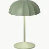 Kleine mobiele LED outdoor tafellamp Ombrellino, dimbaar