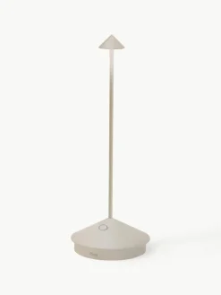 Kleine mobiele LED tafellamp Pina, dimbaar