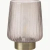 Kleine mobiele LED tafellamp Fancy Glamour met timerfunctie
