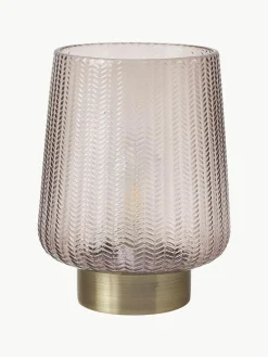 Kleine mobiele LED tafellamp Fancy Glamour met timerfunctie