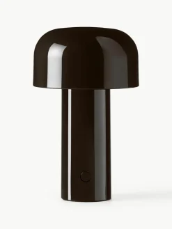 Kleine mobiele LED tafellamp Bellhop, dimbaar