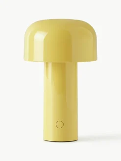 Kleine mobiele LED tafellamp Bellhop, dimbaar