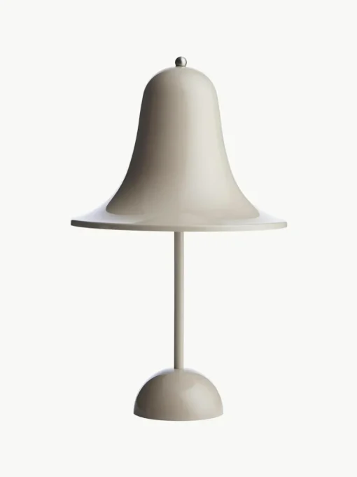 Kleine mobiele LED tafellamp Pantop, design Verner Panton