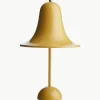 Kleine mobiele LED tafellamp Pantop, design Verner Panton