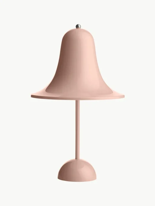Kleine mobiele LED tafellamp Pantop, design Verner Panton