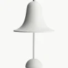 Kleine mobiele LED tafellamp Pantop, design Verner Panton