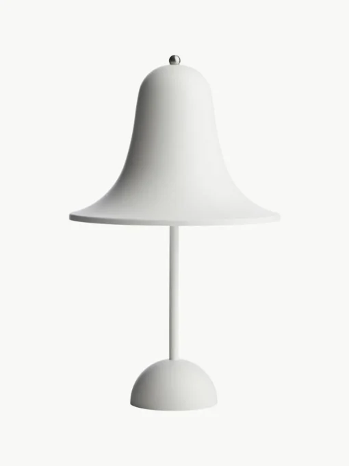 Kleine mobiele LED tafellamp Pantop, design Verner Panton
