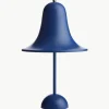 Kleine mobiele LED tafellamp Pantop, design Verner Panton