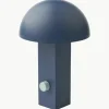 Kleine mobiele LED tafellamp Hyppolite, dimbaar