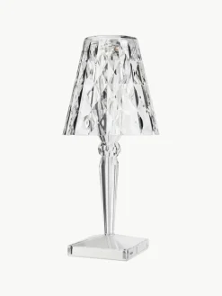 Kleine mobiele LED tafellamp Battery, H 26 cm