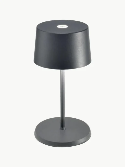 Kleine mobiele LED tafellamp Olivia Pro, dimbaar