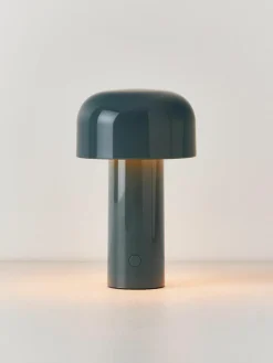 Kleine mobiele LED tafellamp Bellhop, dimbaar