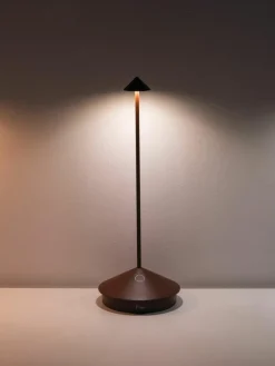 Kleine mobiele LED tafellamp Pina, dimbaar