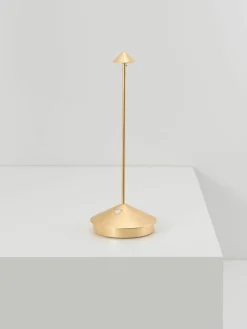 Kleine mobiele LED tafellamp Pina, dimbaar