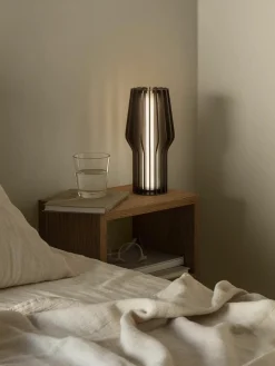 Kleine mobiele LED tafellamp Radiant, dimbaar