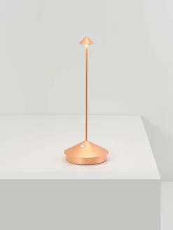 Kleine mobiele LED tafellamp Pina, dimbaar