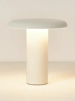 Kleine mobiele LED tafellamp Takku, dimbaar