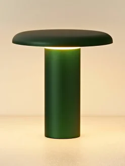 Kleine mobiele LED tafellamp Takku, dimbaar