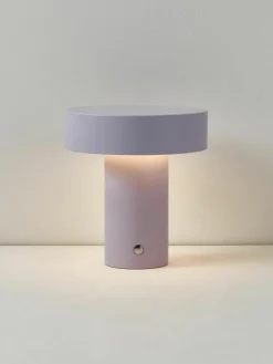 Kleine mobiele LED tafellamp Kamal, dimbaar