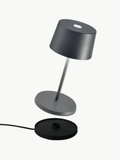 Kleine mobiele LED tafellamp Olivia Pro, dimbaar