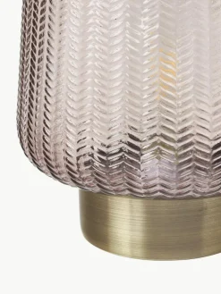 Kleine mobiele LED tafellamp Fancy Glamour met timerfunctie