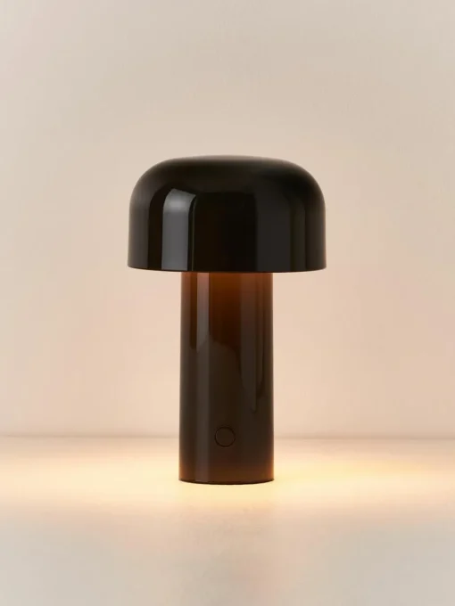 Kleine mobiele LED tafellamp Bellhop, dimbaar