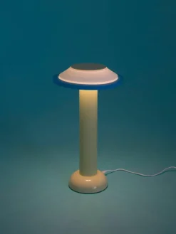 Kleine mobiele LED tafellamp PL2, dimbaar