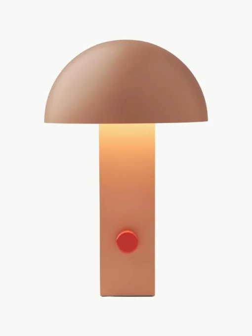 Kleine mobiele LED tafellamp Hyppolite, dimbaar