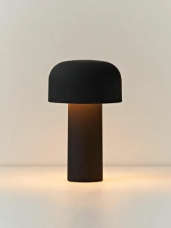 Kleine mobiele LED tafellamp Bellhop, dimbaar