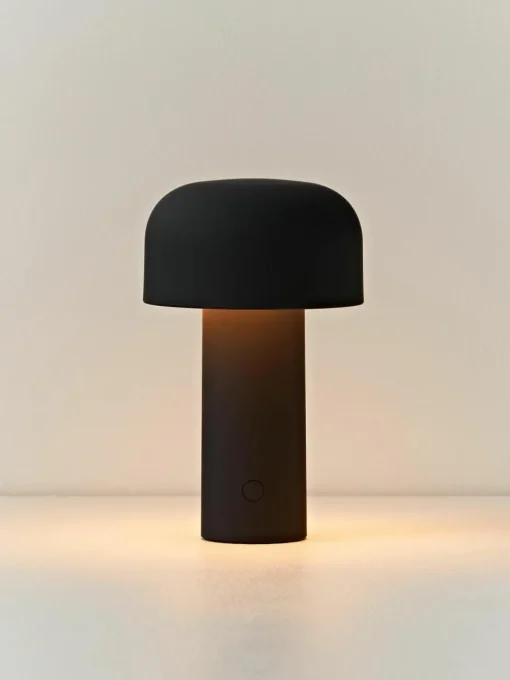 Kleine mobiele LED tafellamp Bellhop, dimbaar