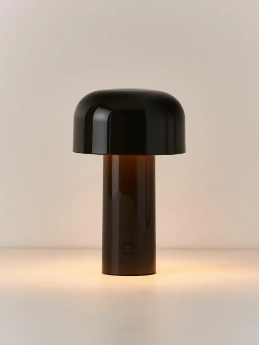 Kleine mobiele LED tafellamp Bellhop, dimbaar