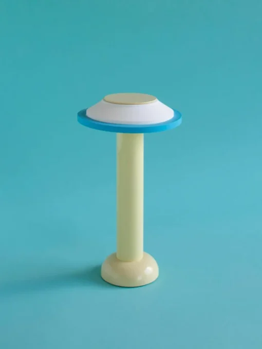 Kleine mobiele LED tafellamp PL2, dimbaar