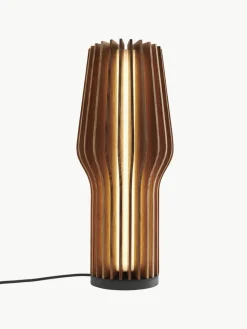 Kleine mobiele LED tafellamp Radiant, dimbaar