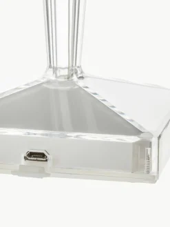 Kleine mobiele LED tafellamp Battery, H 26 cm