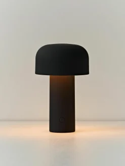 Kleine mobiele LED tafellamp Bellhop, dimbaar
