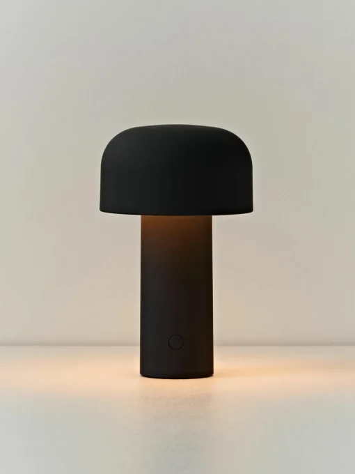 Kleine mobiele LED tafellamp Bellhop, dimbaar