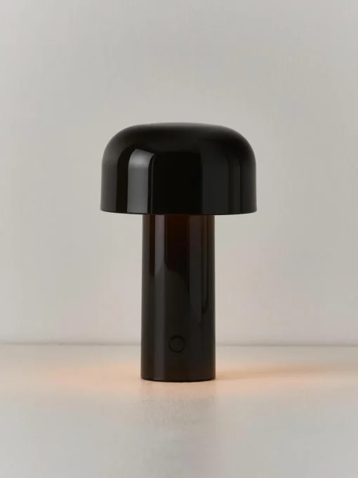 Kleine mobiele LED tafellamp Bellhop, dimbaar