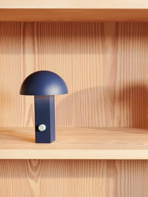Kleine mobiele LED tafellamp Hyppolite, dimbaar