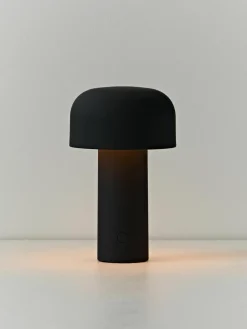 Kleine mobiele LED tafellamp Bellhop, dimbaar