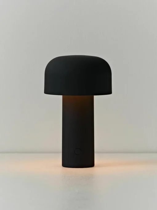 Kleine mobiele LED tafellamp Bellhop, dimbaar