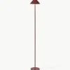 Kleine mobiele LED vloerlamp Hygge, dimbaar
