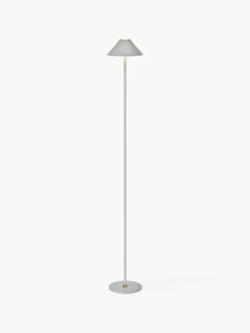 Kleine mobiele LED vloerlamp Hygge, dimbaar