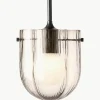 Kleine mondgeblazen hanglamp Seine
