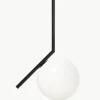 Kleine mondgeblazen hanglamp IC Lights, H 47 cm