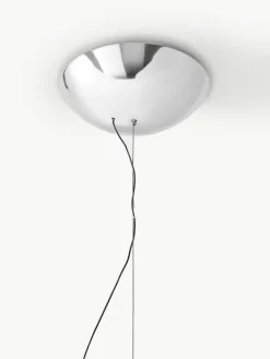Kleine mondgeblazen LED hanglamp Stellar Nebula, dimbaar, Ø 22 cm